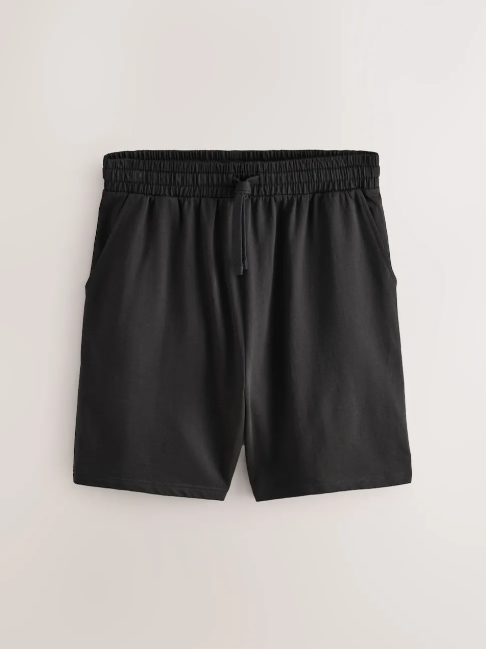 Dark Grey/Black Loopback Soft Touch 2 Pack Jogger Shorts