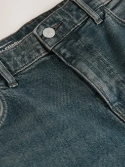 Dark Tint Bootcut Vintage Wash Denim Jeans