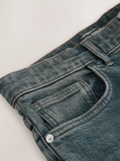 Dark Tint Bootcut Vintage Wash Denim Jeans