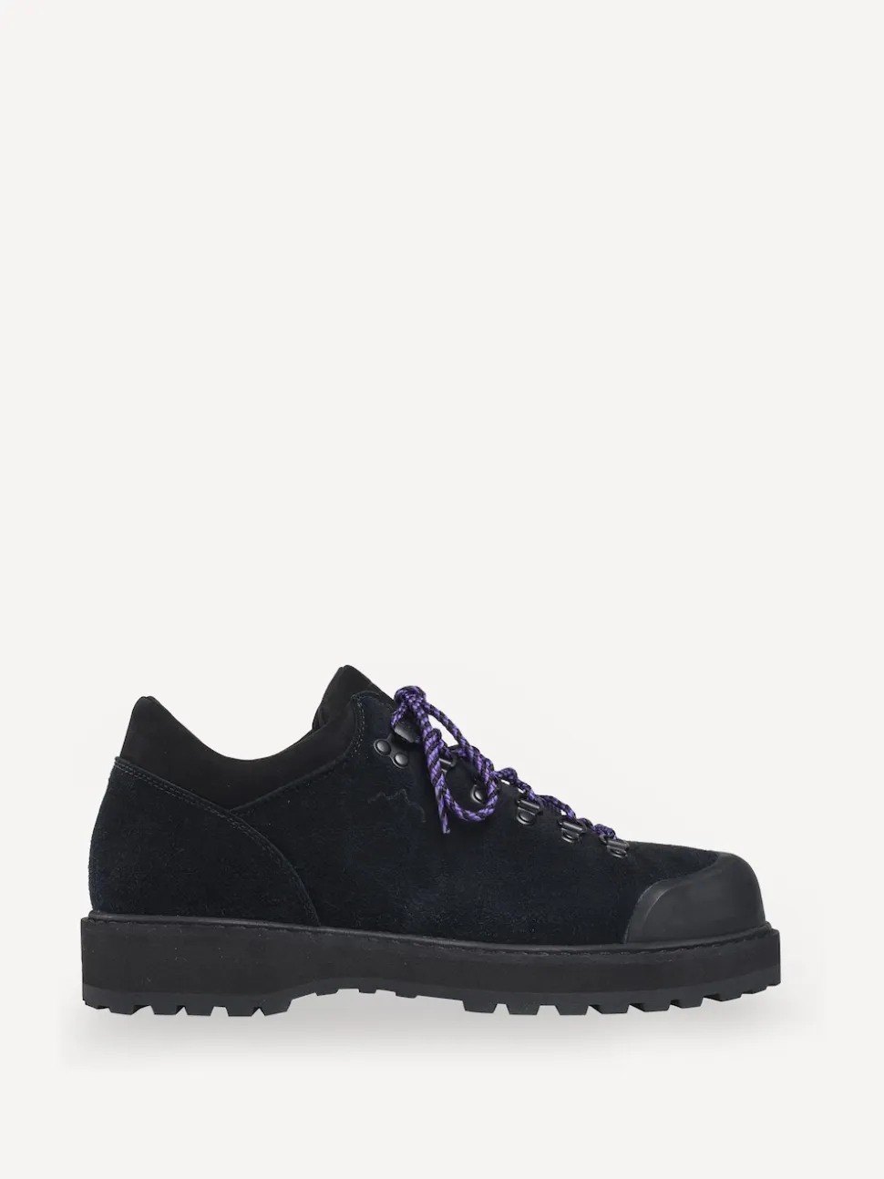 DIEMME Cornaro Low Top Suede Hiking Black Shoes