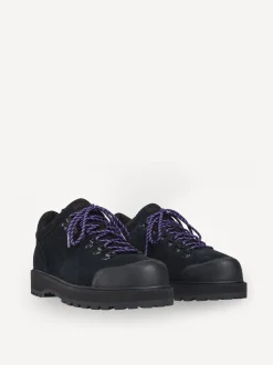 DIEMME Cornaro Low Top Suede Hiking Black Shoes
