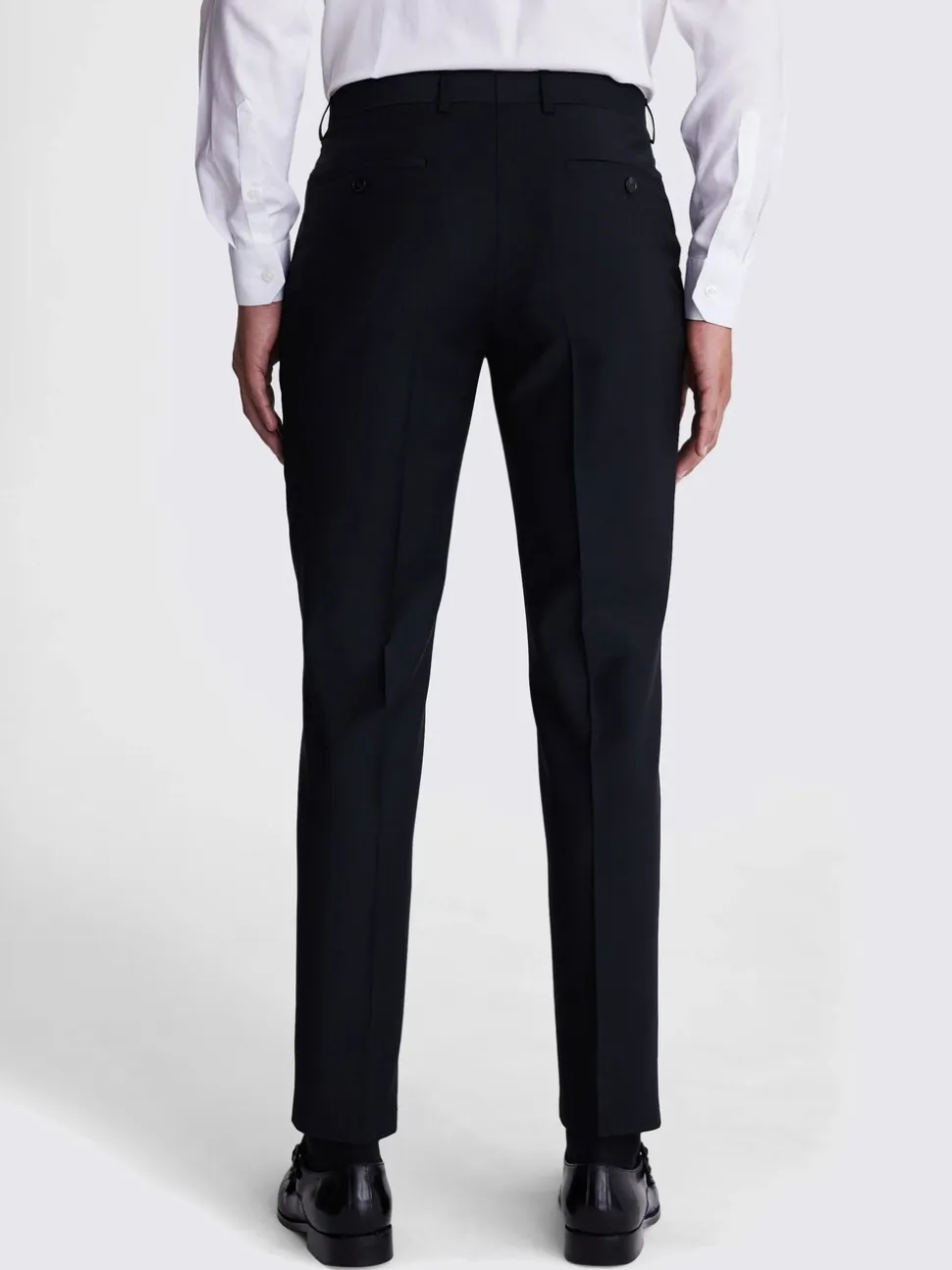 DKNY Black Slim Fit Performance Suit Trousers
