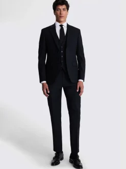 DKNY Black Slim Performance Suit Jacket