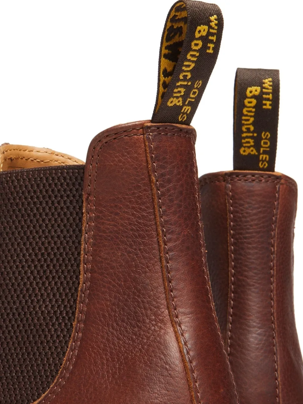 Dr. Martens Brown 2976 Chelsea Boots Cashew Ambassador