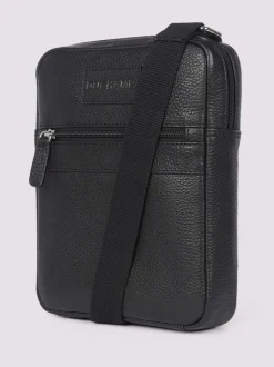Duchamp Black Mens Cross-Body Bag