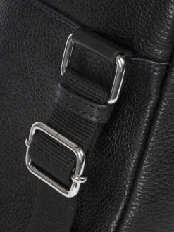 Duchamp Black Mens Cross-Body Bag