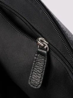 Duchamp Black Mens Cross-Body Bag