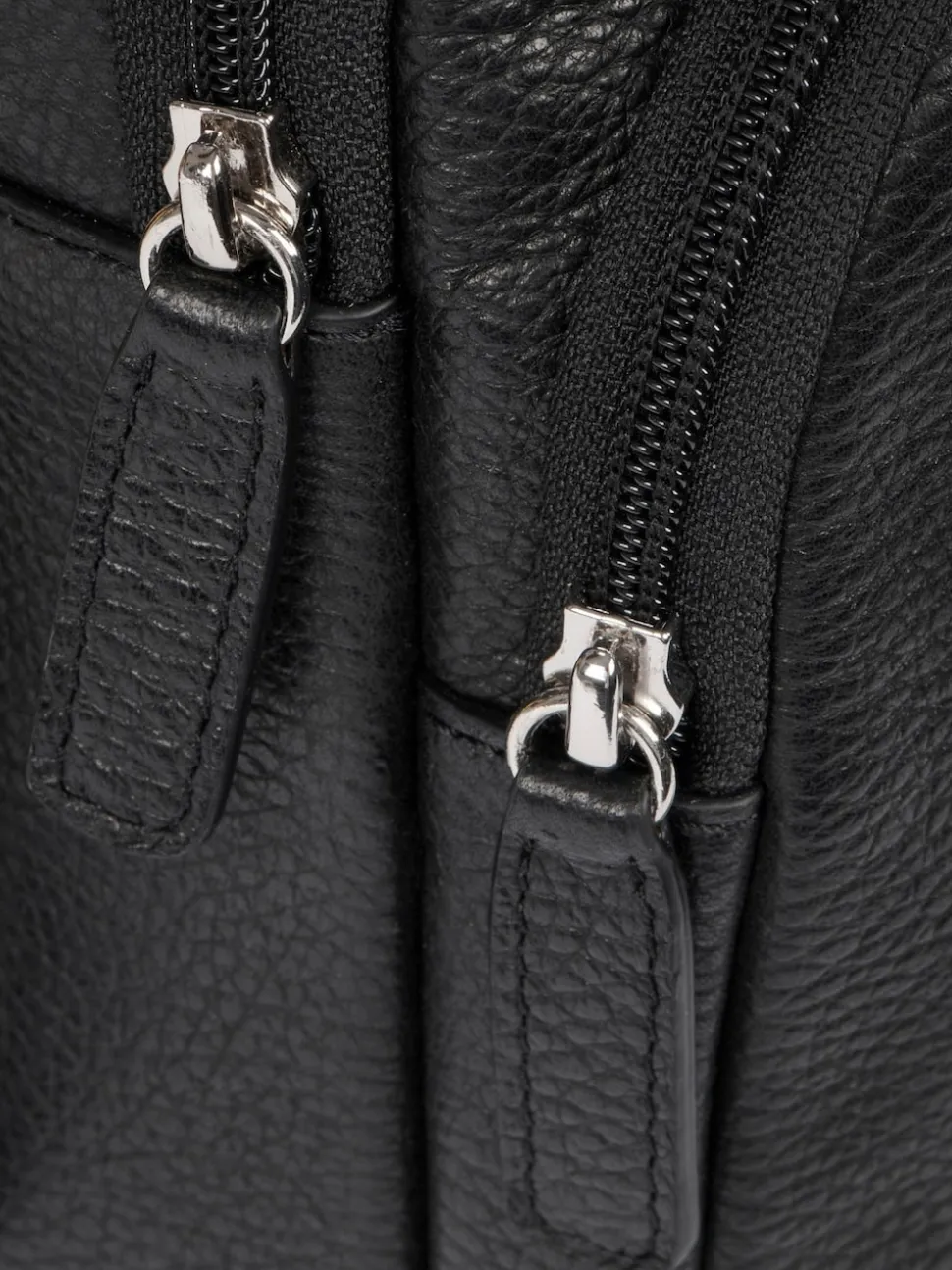 Duchamp Black Mens Cross-Body Sling Bag