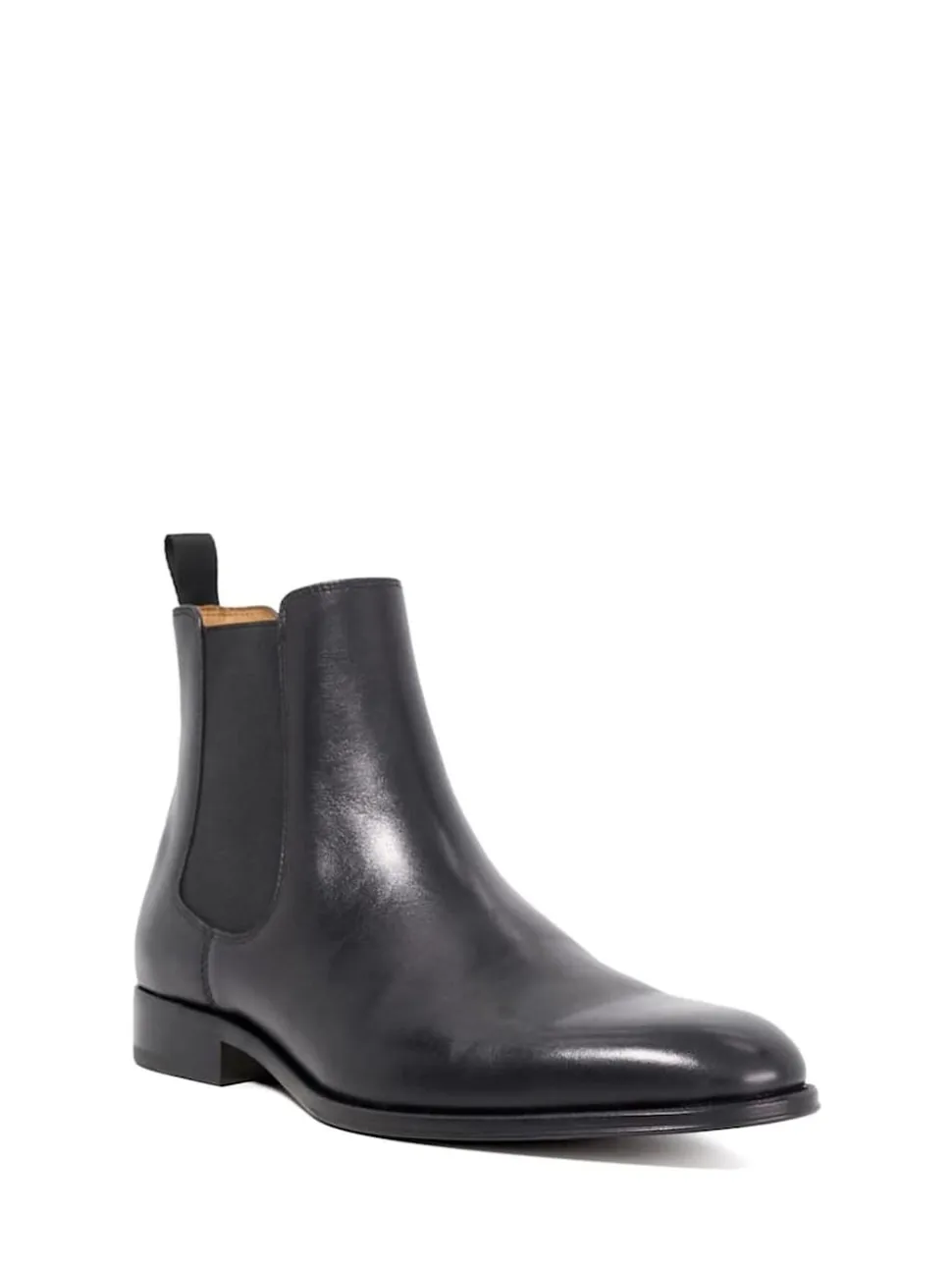 Dune London Black Manson Premium Chelsea Boots