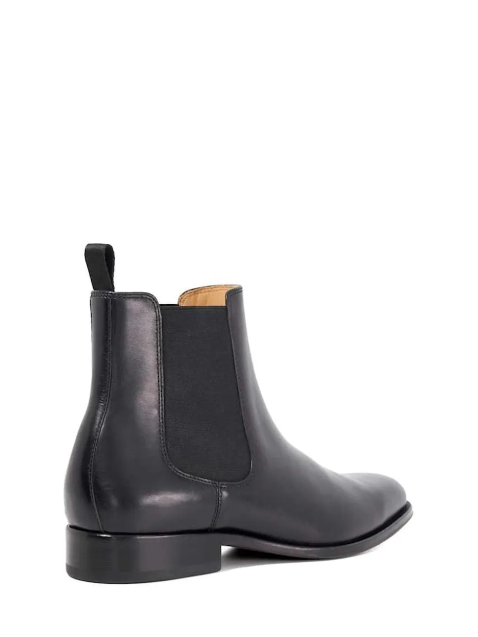 Dune London Black Manson Premium Chelsea Boots