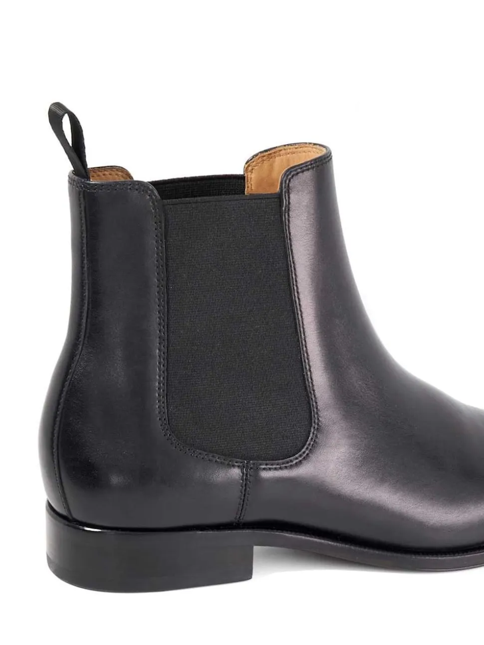 Dune London Black Manson Premium Chelsea Boots