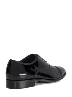 Dune London Black Shuffle Oxford Shoes
