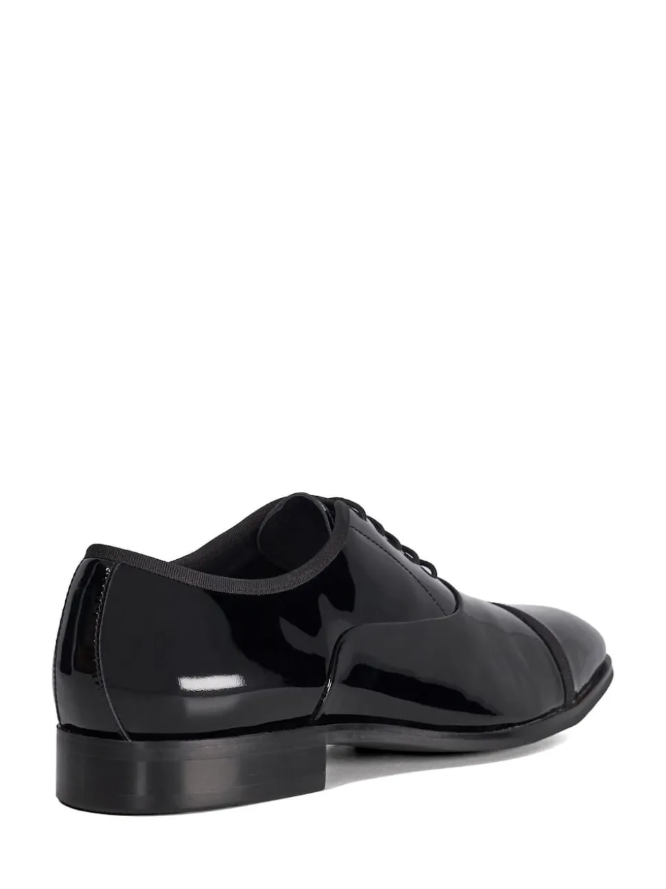 Dune London Black Shuffle Oxford Shoes