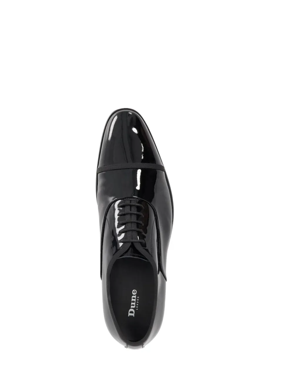 Dune London Black Shuffle Oxford Shoes