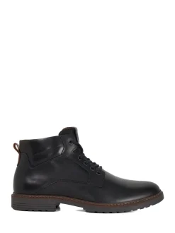 Dune London Black Simpson Casual Boots