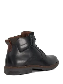 Dune London Black Simpson Casual Boots