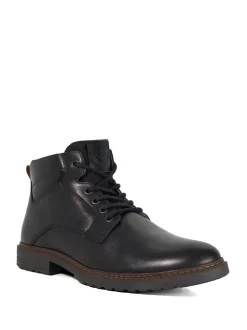 Dune London Black Simpson Casual Boots