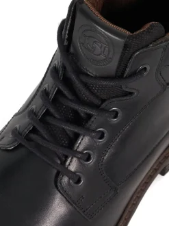 Dune London Black Simpson Casual Boots