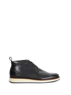 Dune London Black Smoky Lace Up Boots