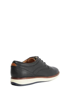 Dune London Black Standard Fit Brydon Hybrid Sole Gibson Shoes