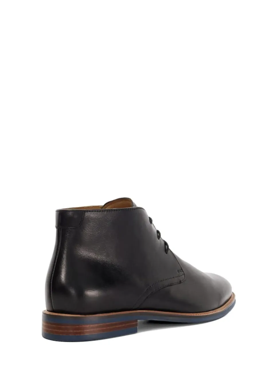 Dune London Black Standard Fit Millers Comfort Sole Chukka Boots