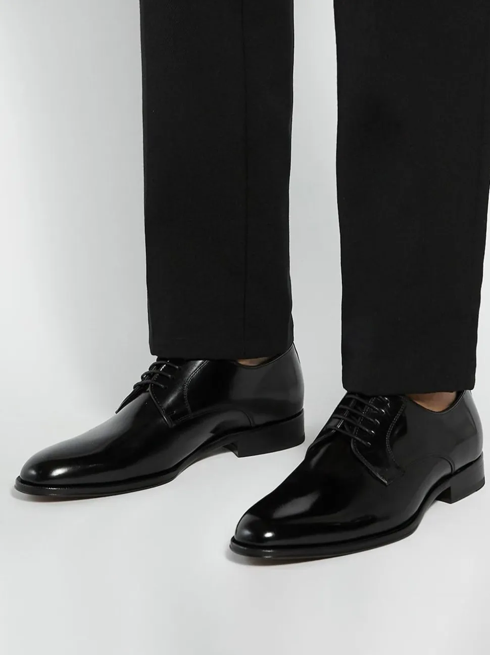 Dune London Black Standard Fit Salisburry Classic Oxford Shoes