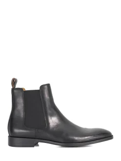 Dune London Black Wide Fit Matchin Chelsea Boots
