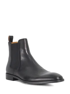 Dune London Black Wide Fit Matchin Chelsea Boots