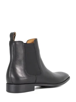 Dune London Black Wide Fit Matchin Chelsea Boots