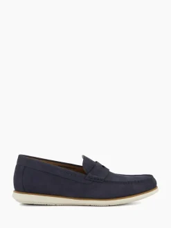 Dune London Blue Standard Fit Berkly Sole Loafers