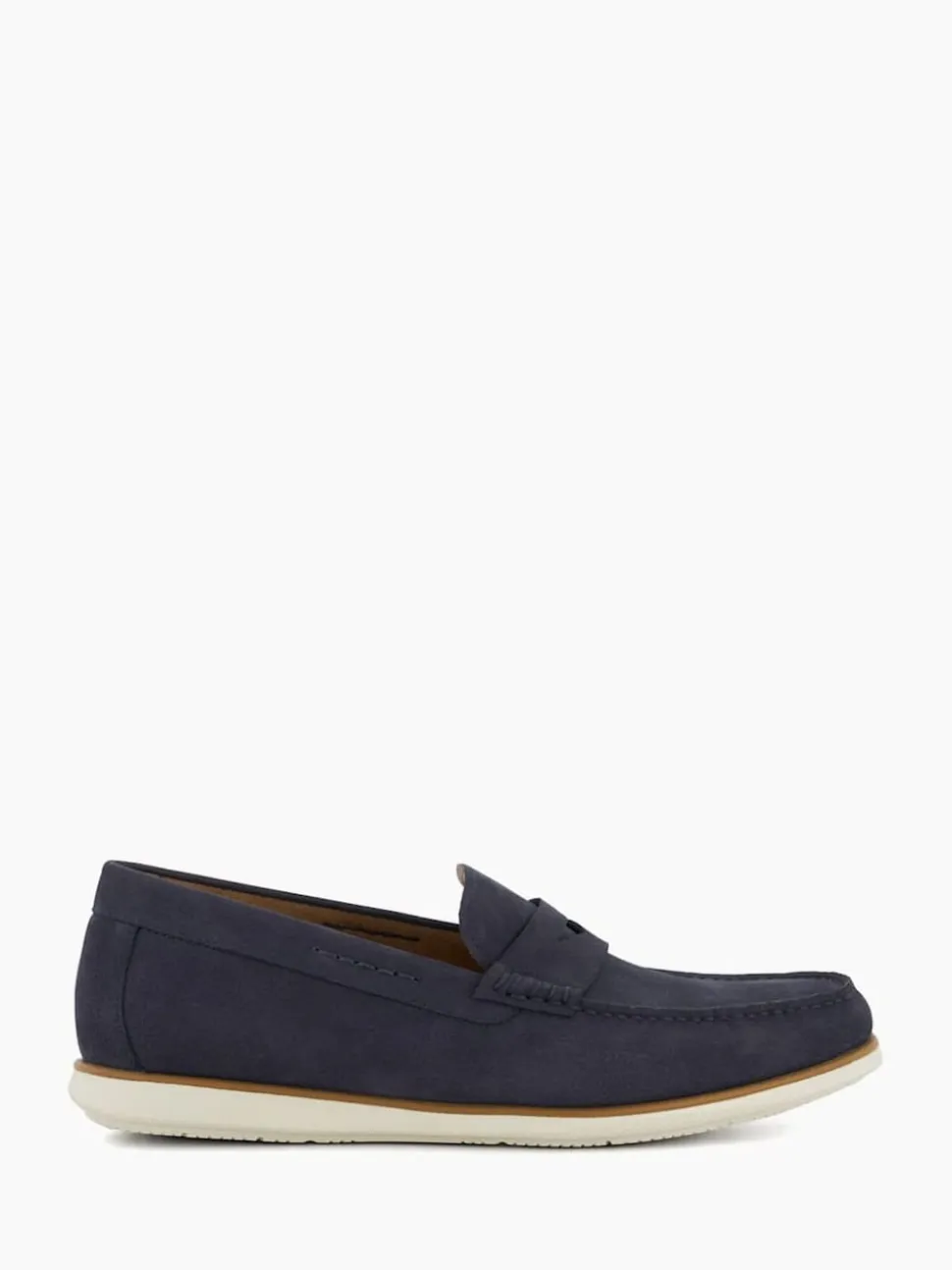 Dune London Blue Standard Fit Berkly Sole Loafers