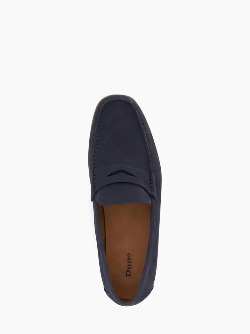 Dune London Blue Standard Fit Berkly Sole Loafers