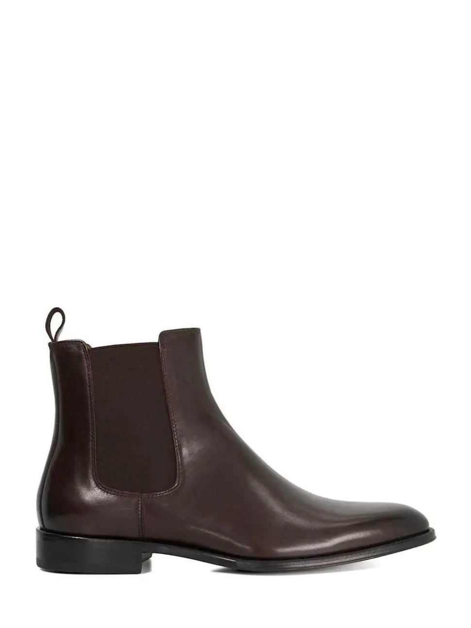 Dune London Brown Manson Premium Chelsea Boots