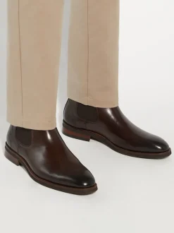Dune London Brown Maxton Chelsea Boots