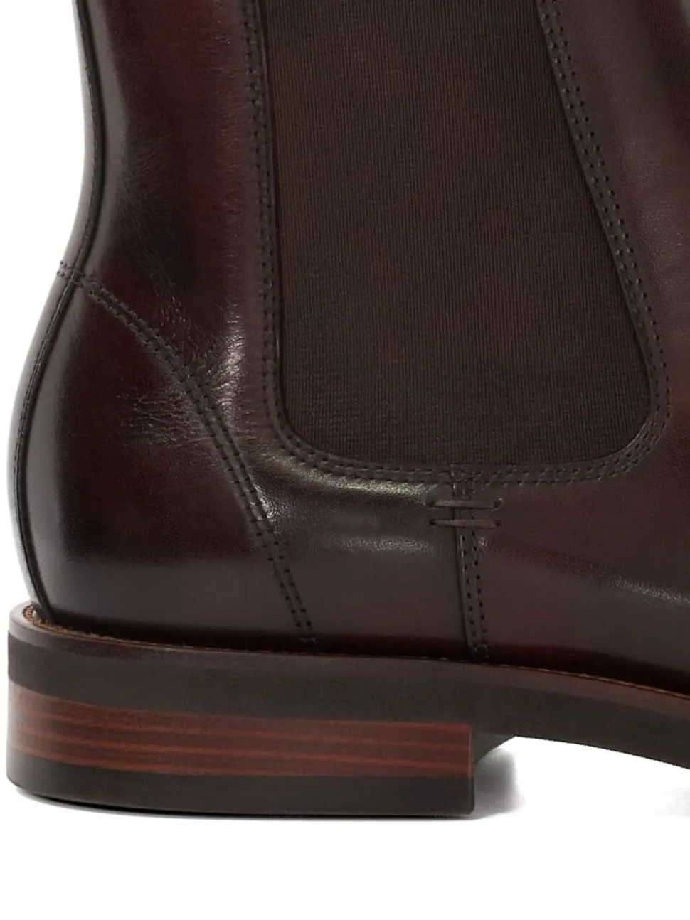 Dune London Brown Maxton Chelsea Boots