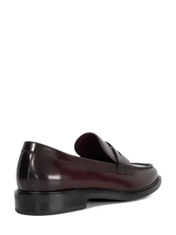 Dune London Brown Sascha Loafers