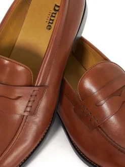 Dune London Brown Skylers Loafers
