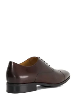 Dune London Brown Standard Fit Solver Oxford Shoes