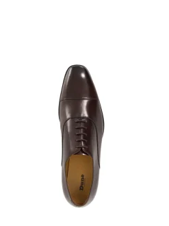 Dune London Brown Standard Fit Solver Oxford Shoes