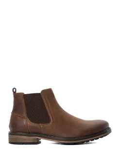 Dune London Brown Standard Fit Chorleys Chelsea Boots