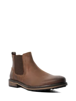 Dune London Brown Standard Fit Chorleys Chelsea Boots