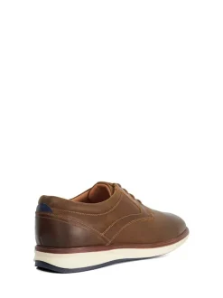 Dune London Brown Standard Fit Brydon Hybrid Sole Gibson Shoes