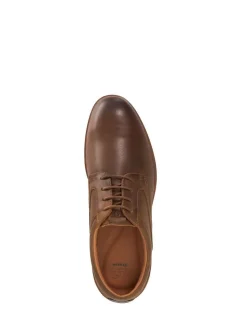 Dune London Brown Standard Fit Brydon Hybrid Sole Gibson Shoes