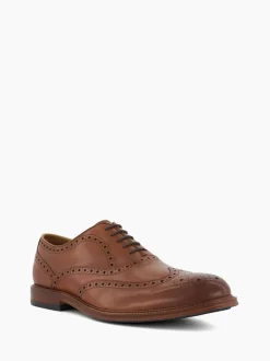 Dune London Brown Standard Fit Solihull Oxford Shoes