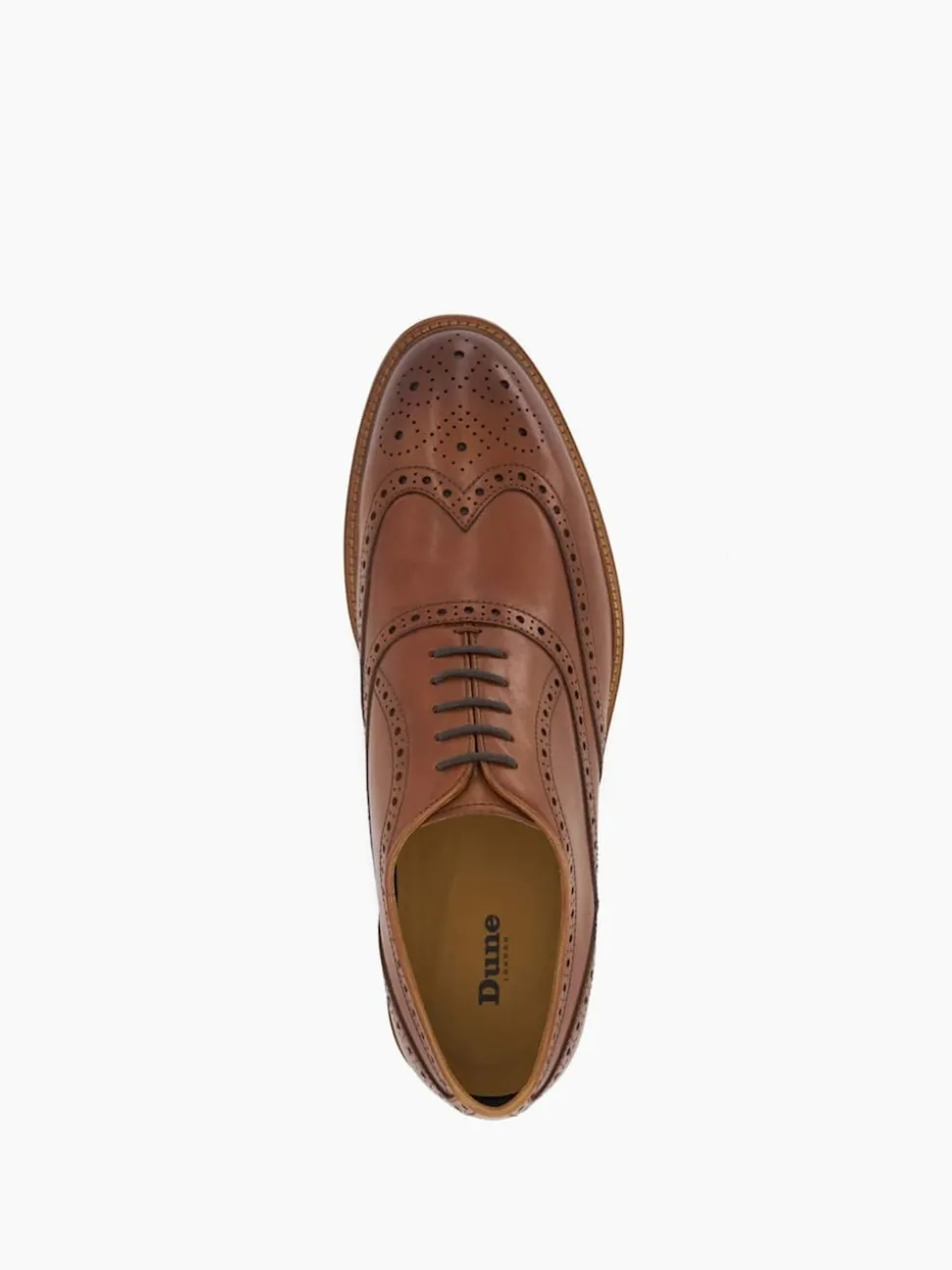 Dune London Brown Standard Fit Solihull Oxford Shoes