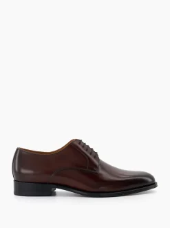 Dune London Brown Standard Fit Salisburry Classic Oxford Shoes