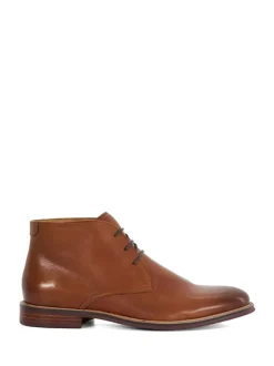 Dune London Brown Standard Fit Millers Comfort Sole Chukka Boots