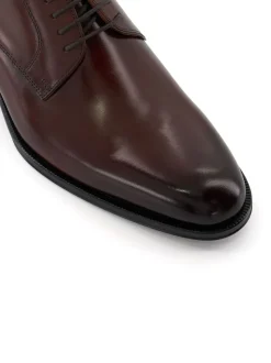 Dune London Brown Wide Fit Salisburry Classic Oxford Shoes