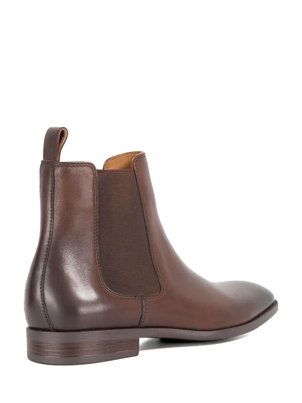 Dune London Brown Wide Fit Matchin Chelsea Boots
