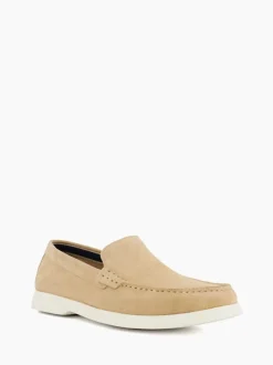 Dune London Cream Buftonn Sole Loafers